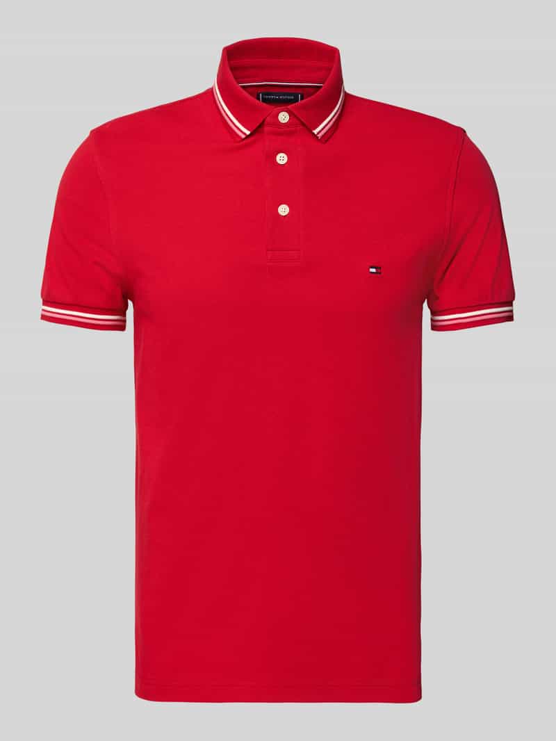 Tommy Hilfiger Poloshirt TOMMY TIPPED SLIM POLO