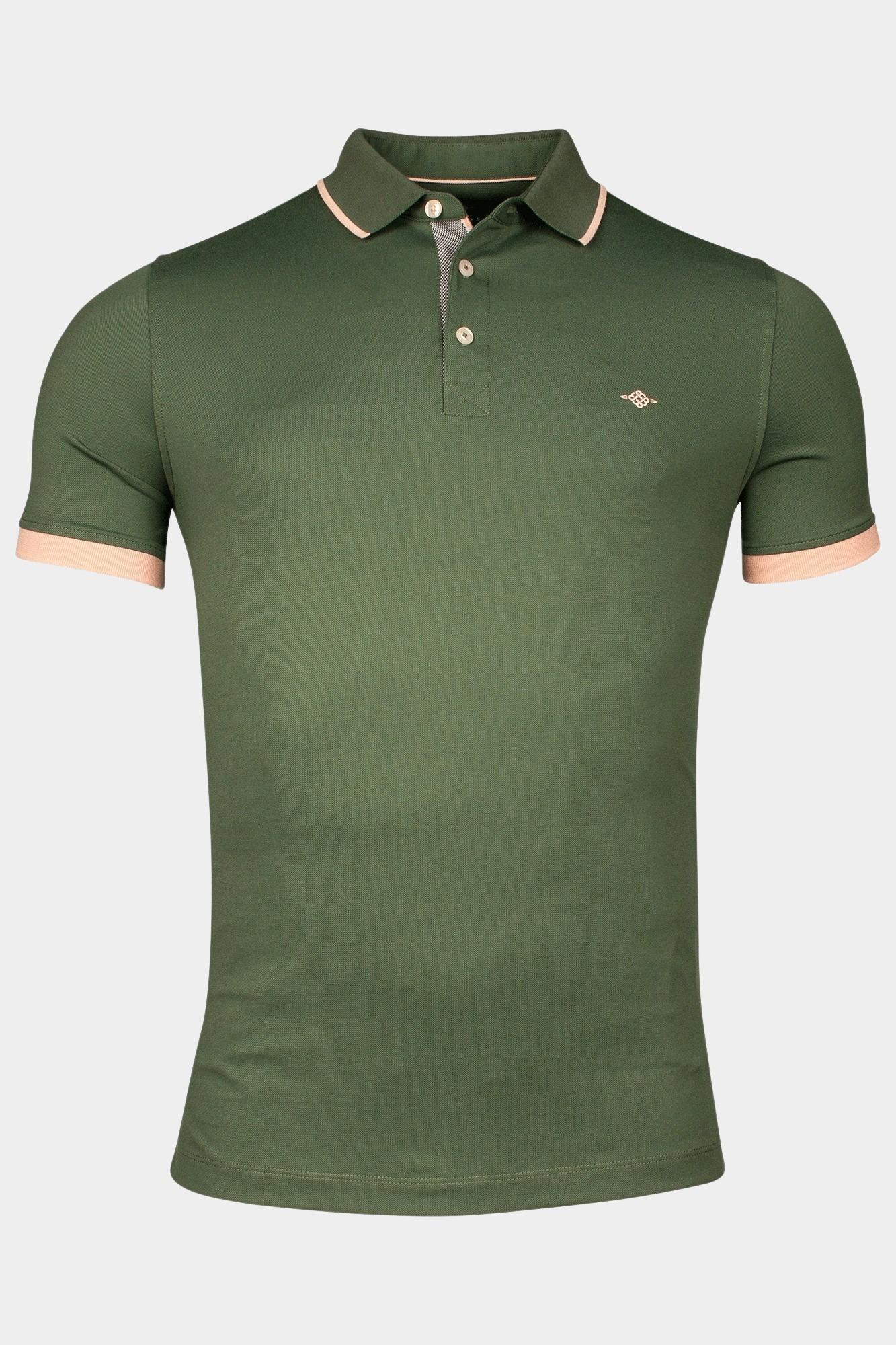 Baileys Polo korte mouw poloshirt solid pique 515234/74