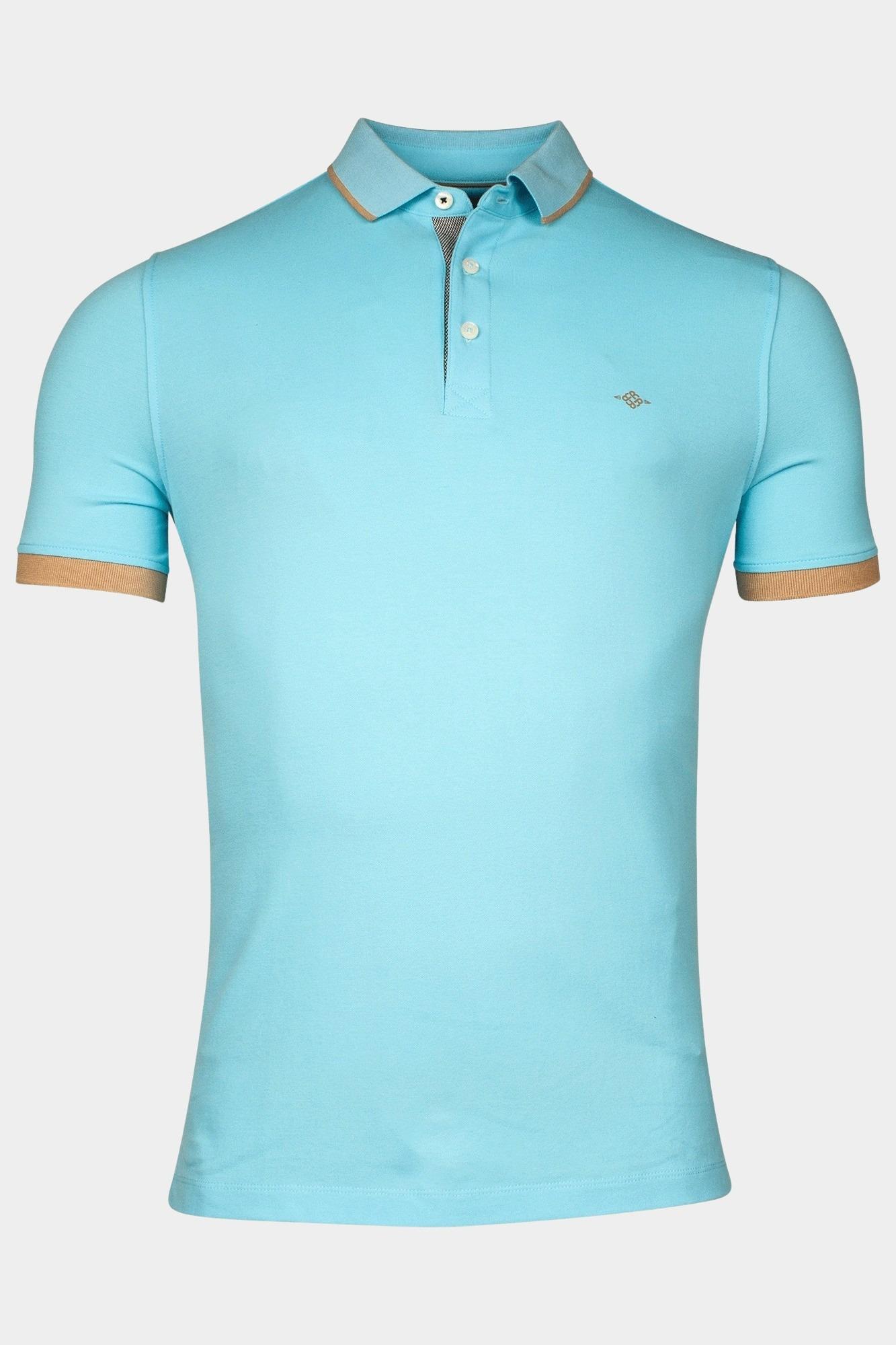 Baileys Polo korte mouw poloshirt solid pique 515234/96