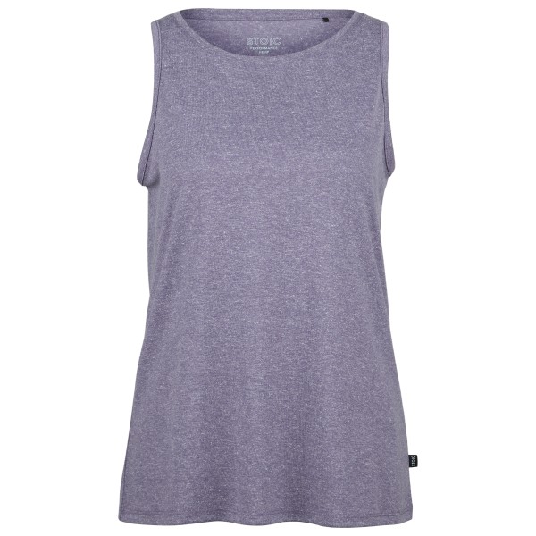 Stoic  Women's Hemp15 SälkaSt. II Tank - Tanktop, grijs/roze