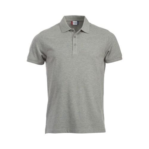 Pertemba FR - Apparel Clique Klassiek Lincoln Melange poloshirt voor heren M grijs