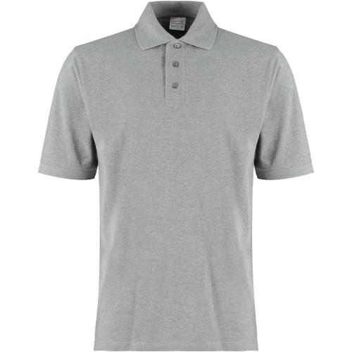 Kustom Kit Mens Klassic Cotton Superwash 60C Polo Shirt XL donkergrijze kleur