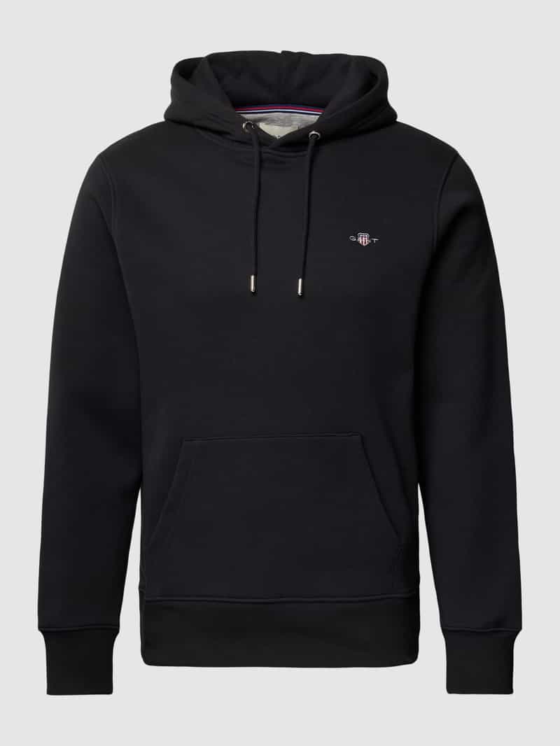 Gant Hoodie REG SHIELD HOODIE met logoborduursel op borsthoogte
