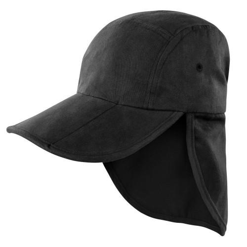 Result Unisex Hoofddeksels Opvouwbare Legionairshoed / Pet (Pak van 2) One Size fles groene kleur