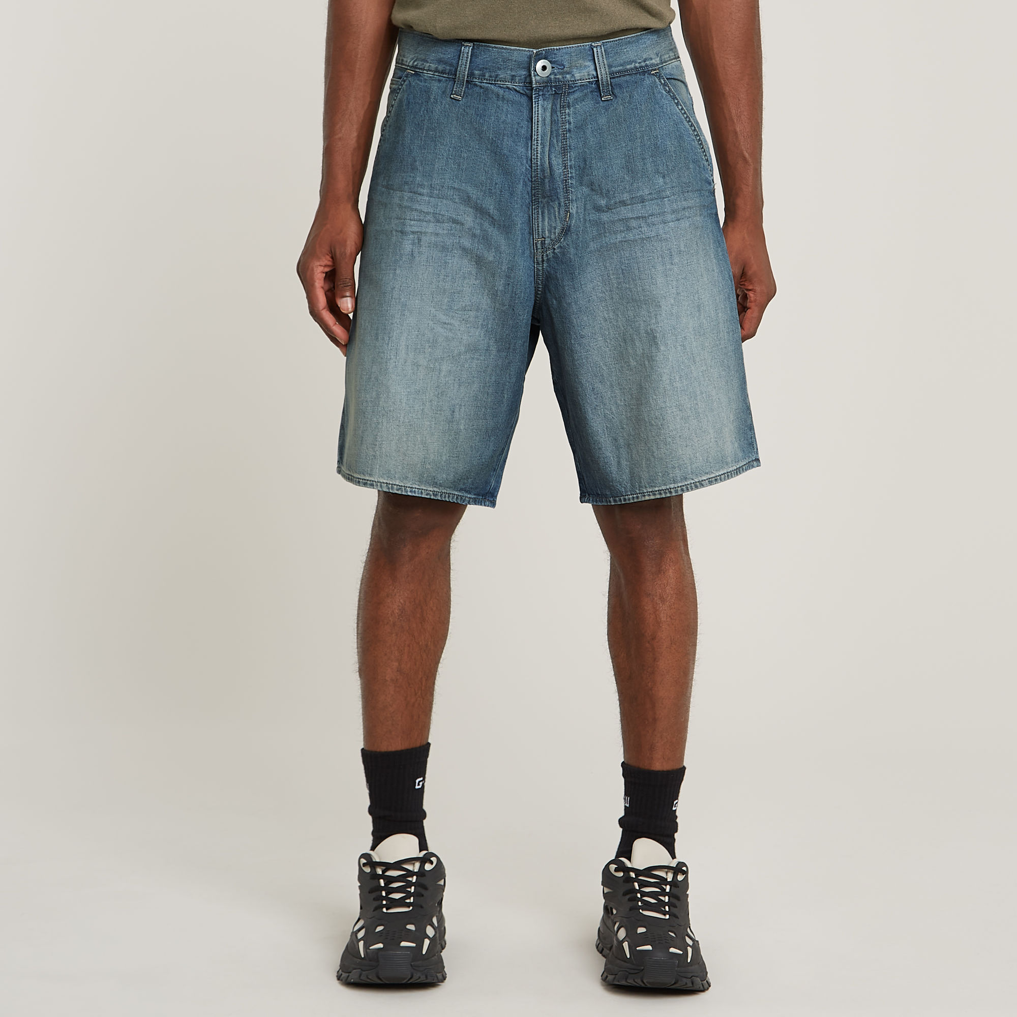 G-Star RAW Travail Relaxed Short - Midden blauw - Heren