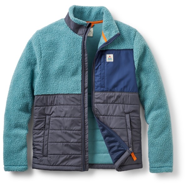 Passenger  Born Explorer Recycled Polar-Lined Sherpa Fleece - Fleecevest, turkoois