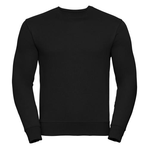 Russell heren authentiek sweatshirt (Slanker gesneden) 2XL zwart