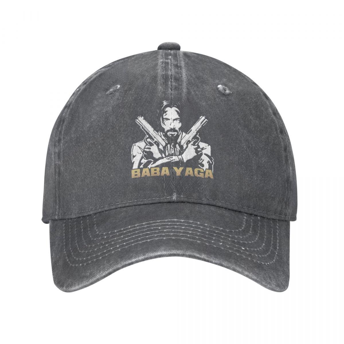 91530112MAC1H7JY0E John Wick Baba Yaga Unisex Dames Baseballpet Actiefilm Verweerde Katoenen Hoeden Pet Vintage Buiten Hardlopen Golf Hoofddeksels One Size