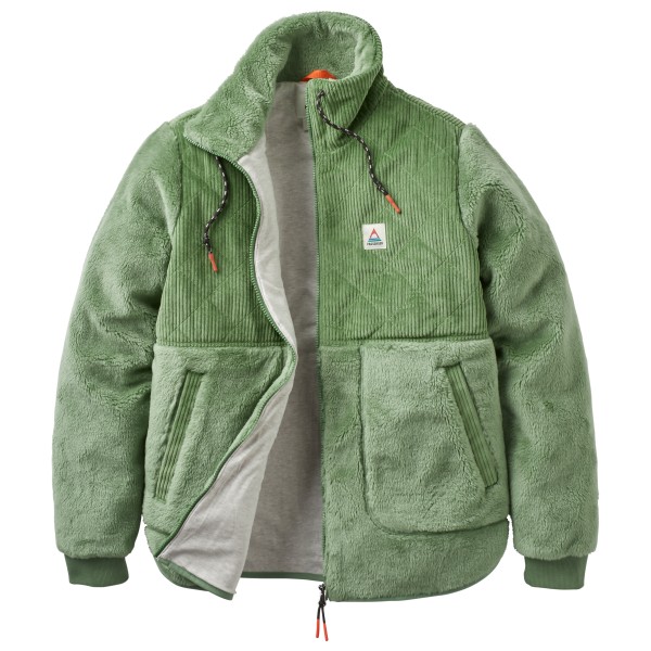 Passenger  Women's Awaken Recycled Deep-Pile Sherpa Fleece - Fleecevest, groen