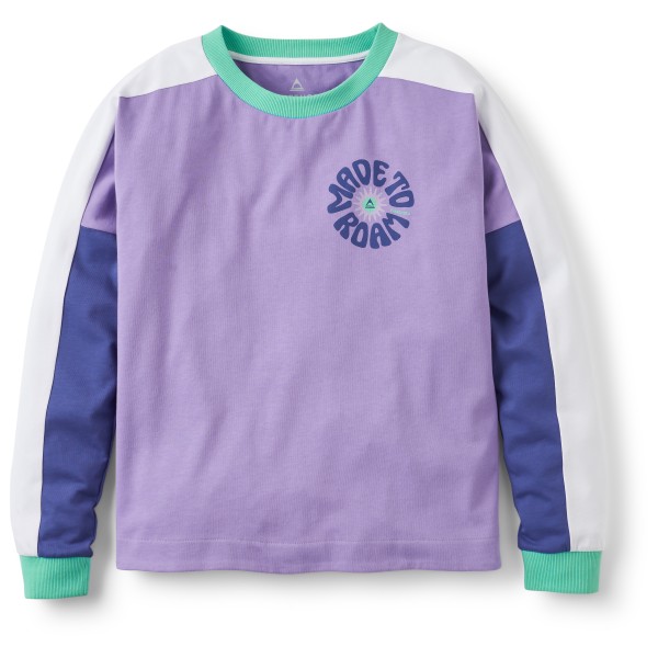 Passenger  Women's Easy Days Organic Cotton L/S T-Shirt - Longsleeve, purper