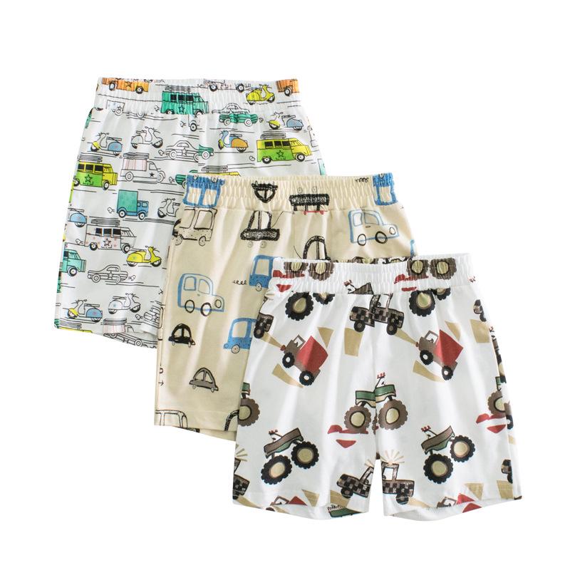 Voyex 27Kids Cartoon Auto Baby Boy Shorts - Ademende, lichtgewicht kinderbroek 130cm
