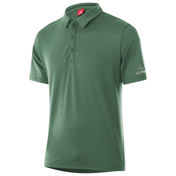 Löffler  Poloshirt Tencel Comfort Fit - Poloshirt, olijfgroen