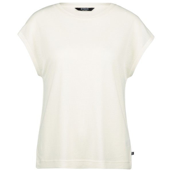 Stoic  Women's WoolHemp VarbergSt. Pique Top - Top, wit