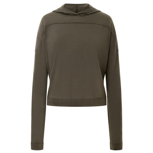 Super.Natural  Women's Asana Crossed Back - Hoodie, zwart