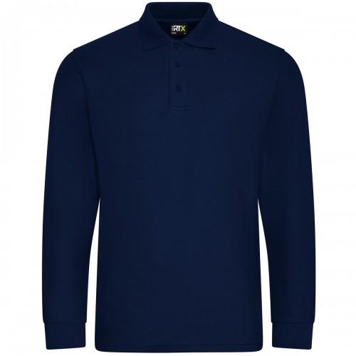 PRORTX herenpoloshirt met lange mouwen XXL Vloot