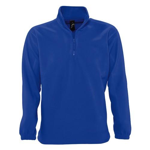 SOLS Ness anti-pil fleece top, uniseks met ritssluiting L bosgroene kleur