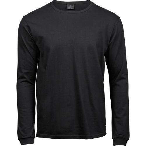 Tee Jays heren zacht T-shirt met lange mouwen M wit