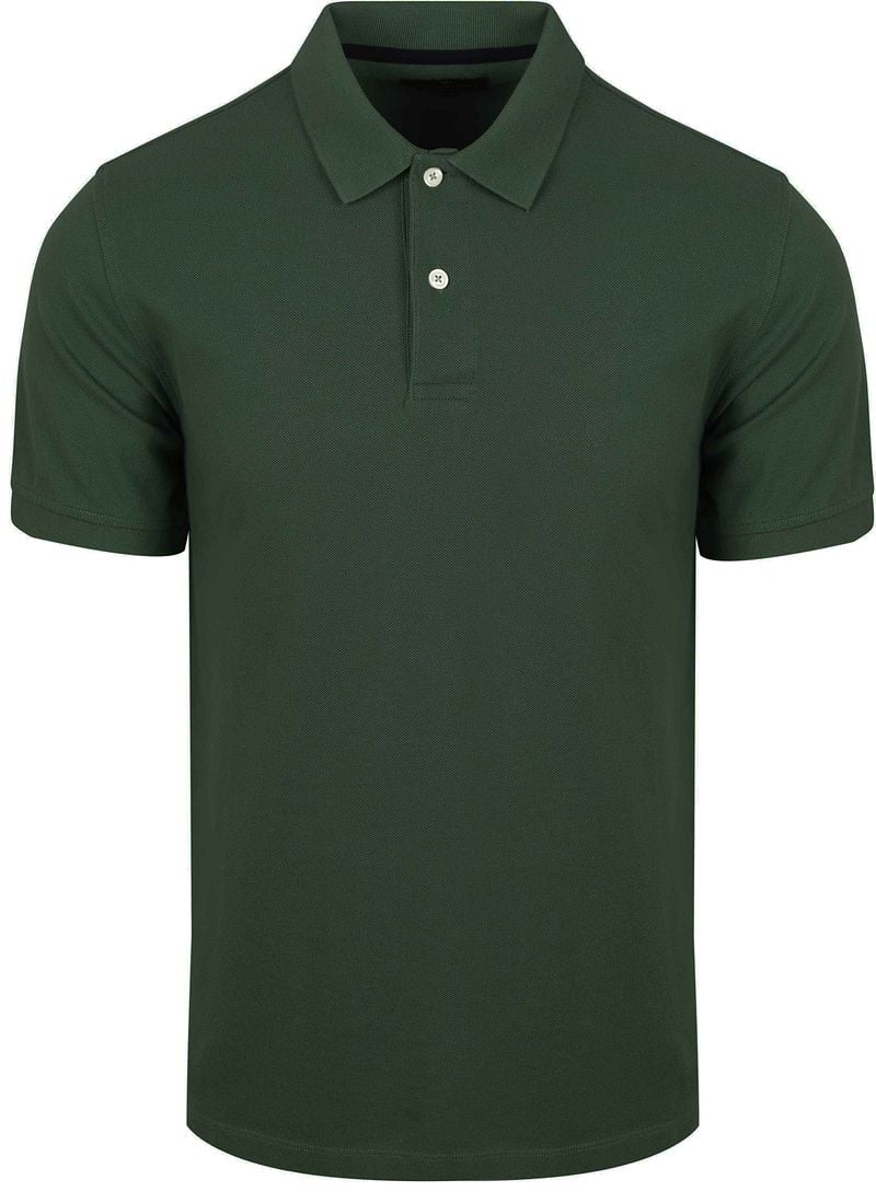 Steppin' Out Polo Piqué Classic Donkergroen