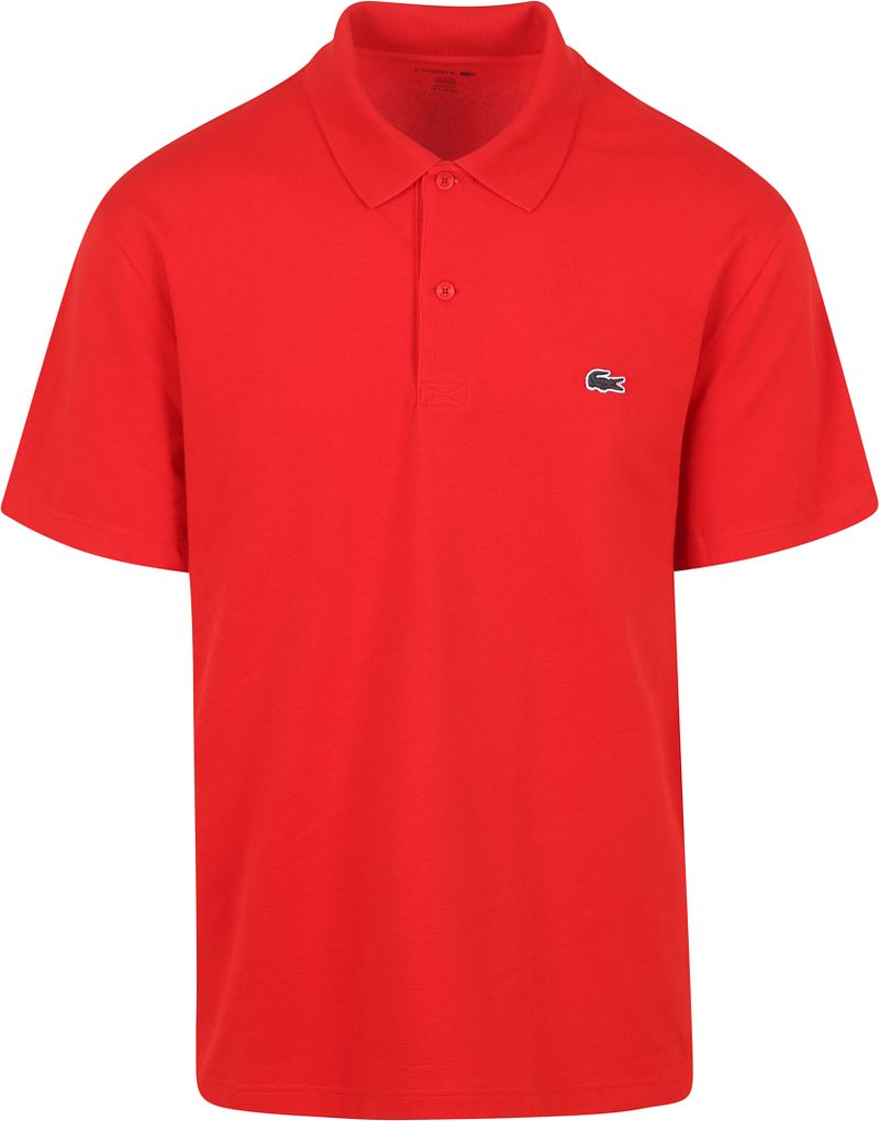 Lacoste Poloshirt Breathable Rood