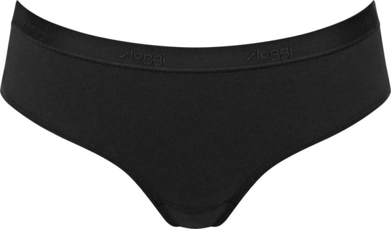 Sloggi Go casual dames hipster 2 pack black maat m 1 Stuk