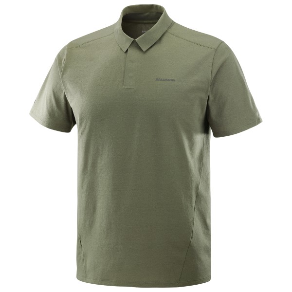 Salomon  Trackline Polo Shirt - Poloshirt, olijfgroen