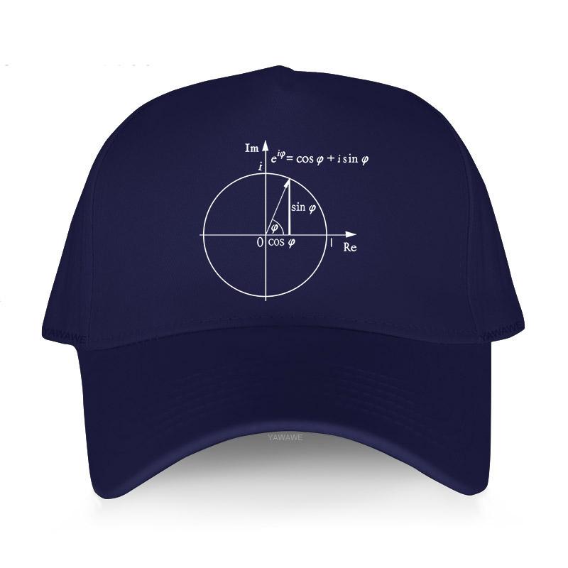 91530326MAC20BWG5P Baseball Cap Snapback Hip Hop Lente Zomer Effen hoeden Euler S Identity Wiskunde Unisex Tieners Katoenen Petten Buiten casual hoed Adjustable
