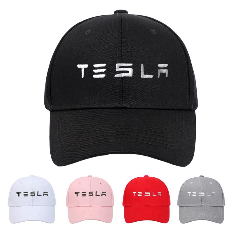 91530326MAC20BWG5P Heren Snapback Zonnehoed Letter Borduurwerk voor Tesla Baseball Caps Mode Hip Hop Streetwear Buitensport Hardlopen Golf Verstelbaar