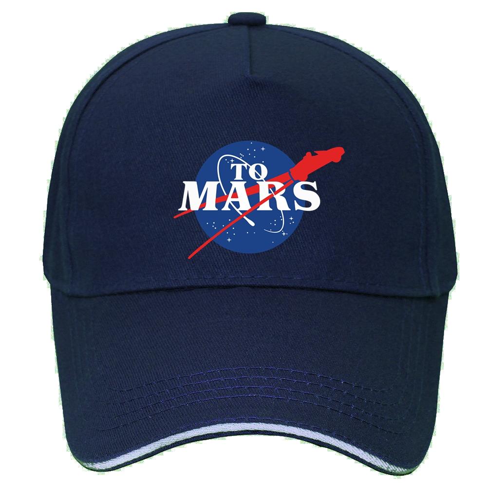 91530326MAC20BWG5P StarmanX Hat Unisex SpaceX Hoeden Elon Musk Space Zijn reis naar Marses Starman Cars Cap Baseball Hip Hop Cap Hoeden Tesla Roadster 55CM-60CM