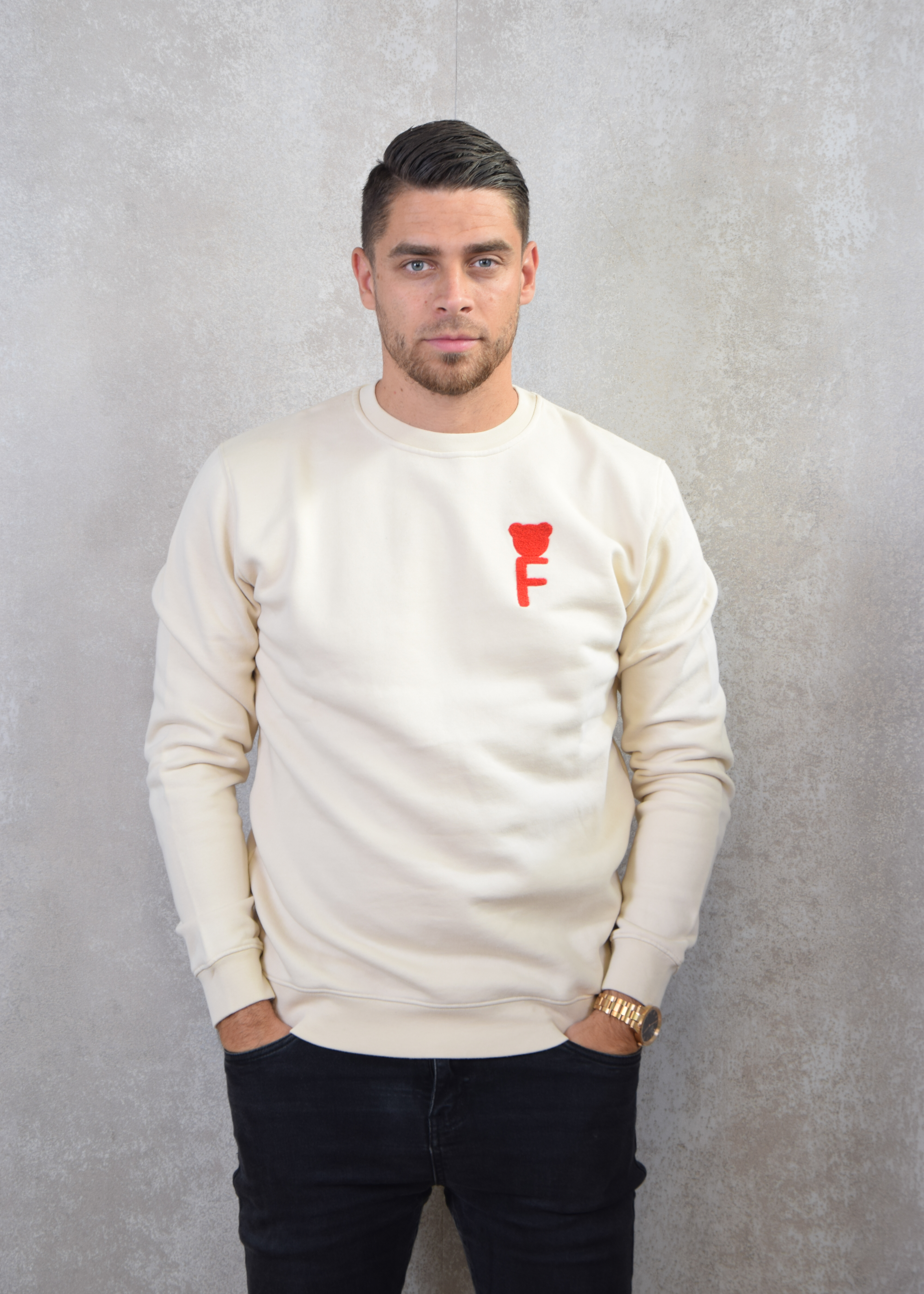 Baron Filou Oversized pullover chenille f
