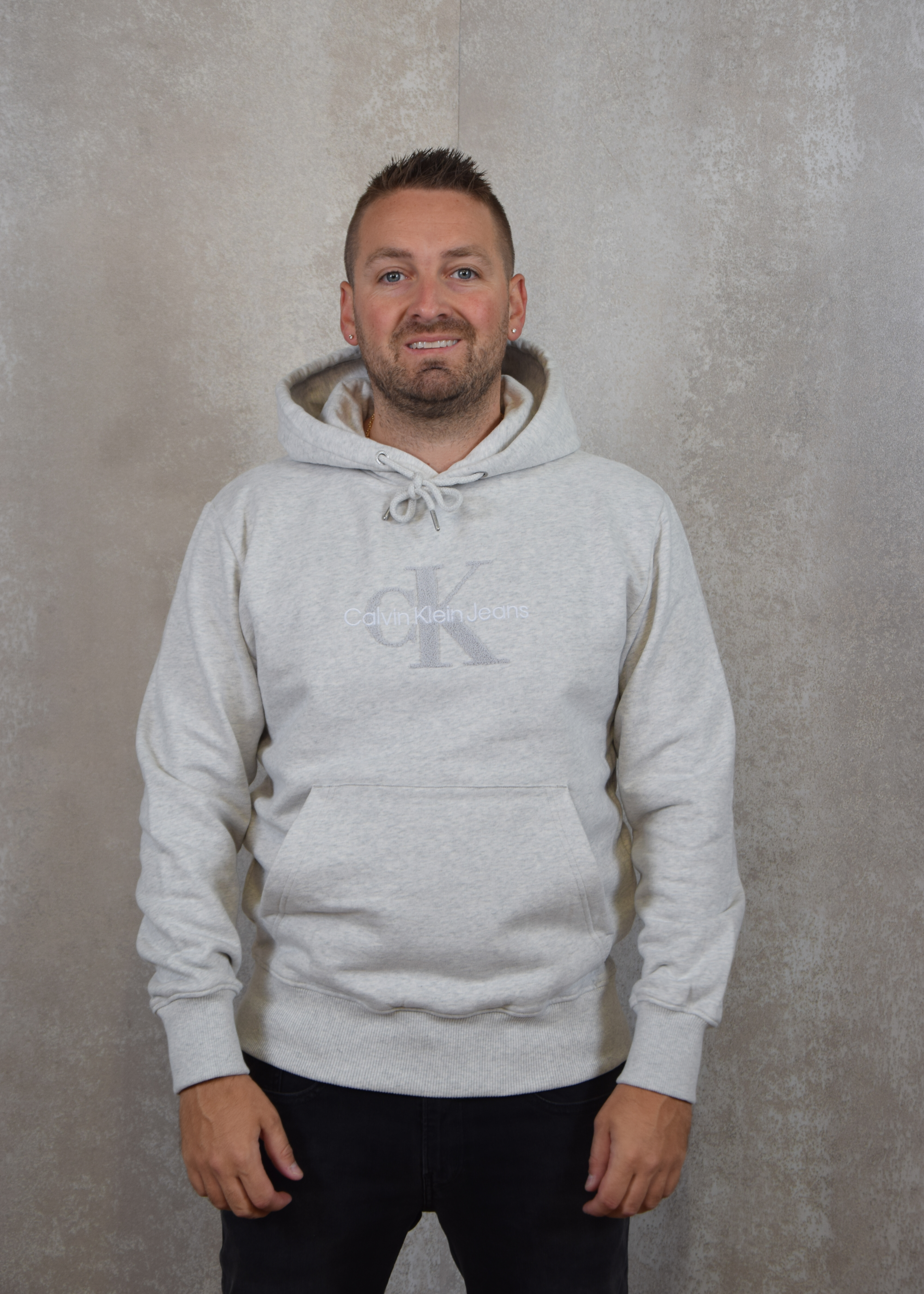 Calvin Klein Chenille monologo hoodie