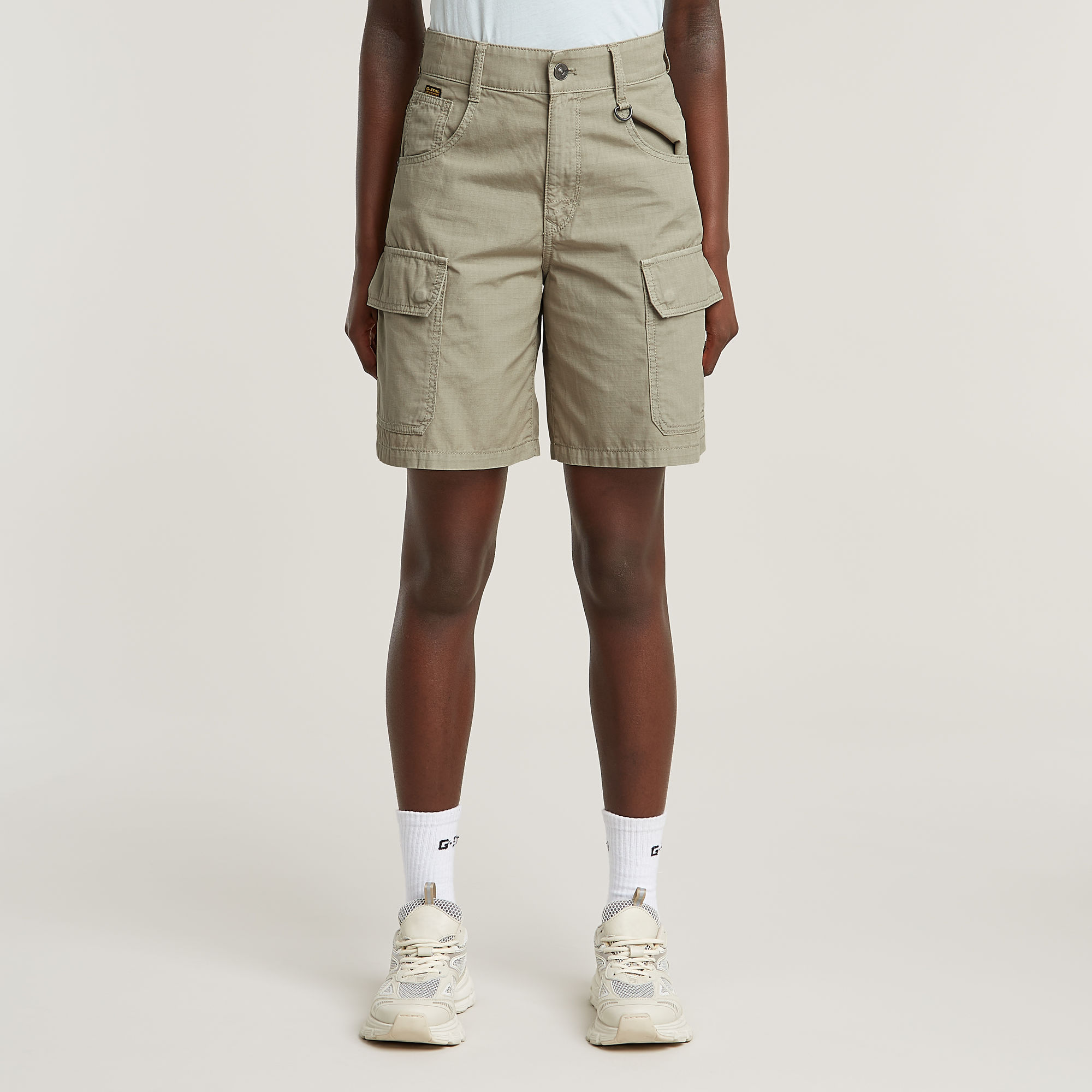 G-Star RAW Skater Cargo Bermuda Short - Beige - Dames