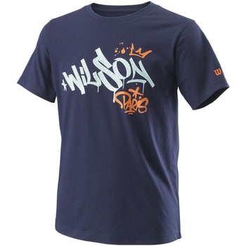 Wilson T-shirt Korte Mouw  Paris Hope Tech Youth Tee