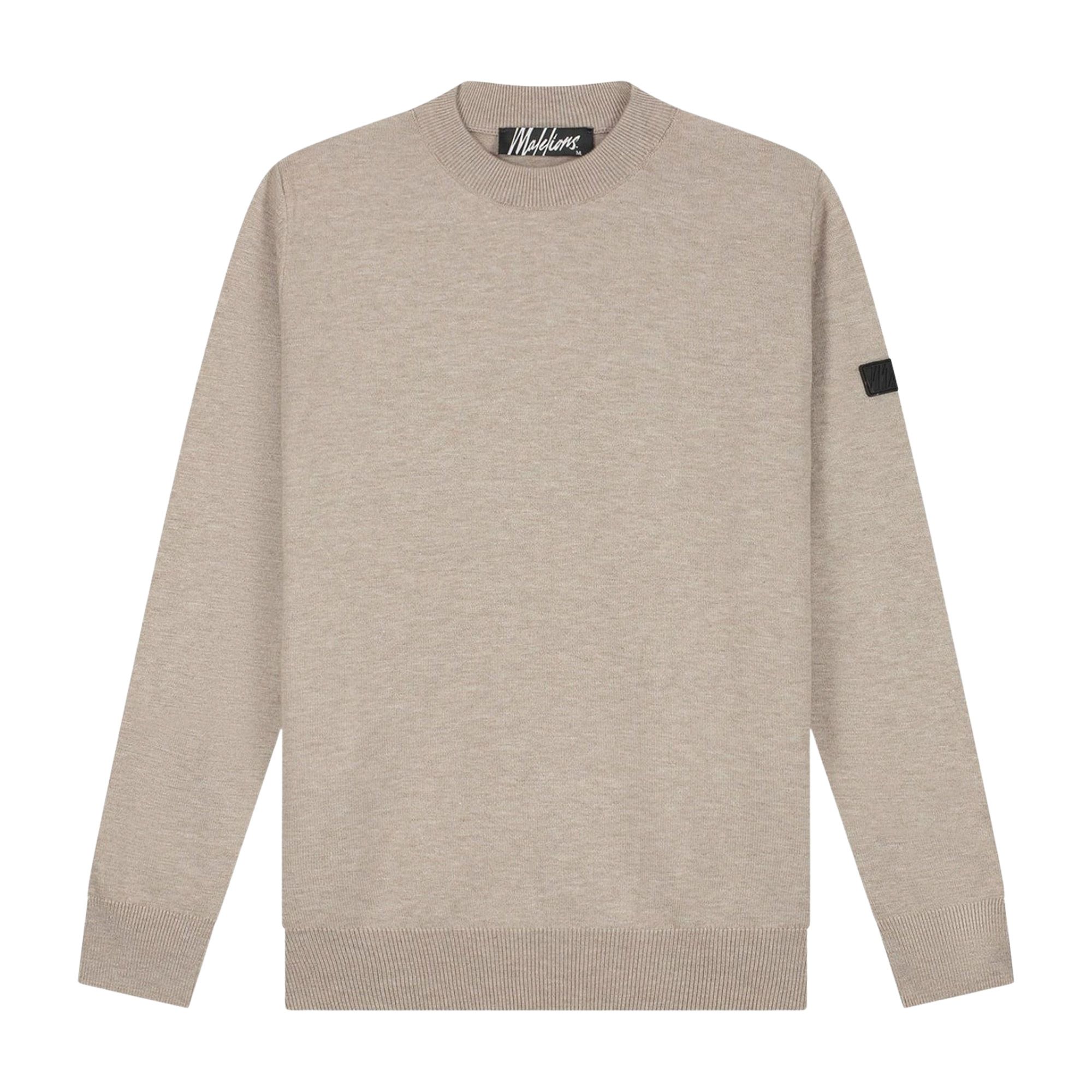 Malelions Knitted Crewneckweater Heren