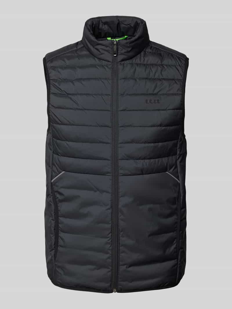 BOSS GREEN Bodywarmer V_Thor 2 met opstaande kraag