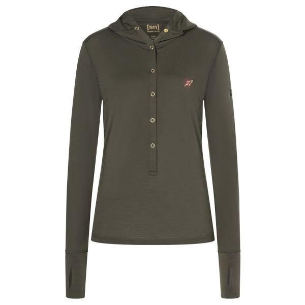 Super.Natural  Women's Rocket175 Hoodie - Hoodie, bruin