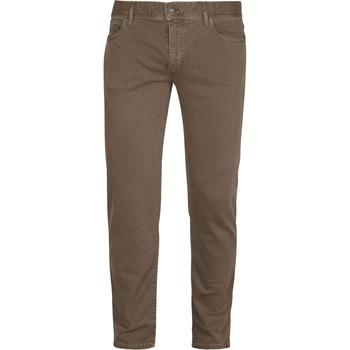 Alberto Chino Broek  Pipe Broek Bruin