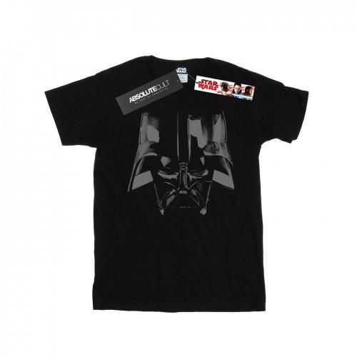Star Wars Girls Darth Vader Helmet Cotton T-Shirt 12-13 zwart