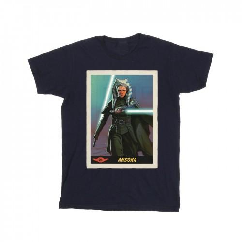 Star Wars Boys The Mandalorian Ahsoka T-Shirt 5-6 Years wit