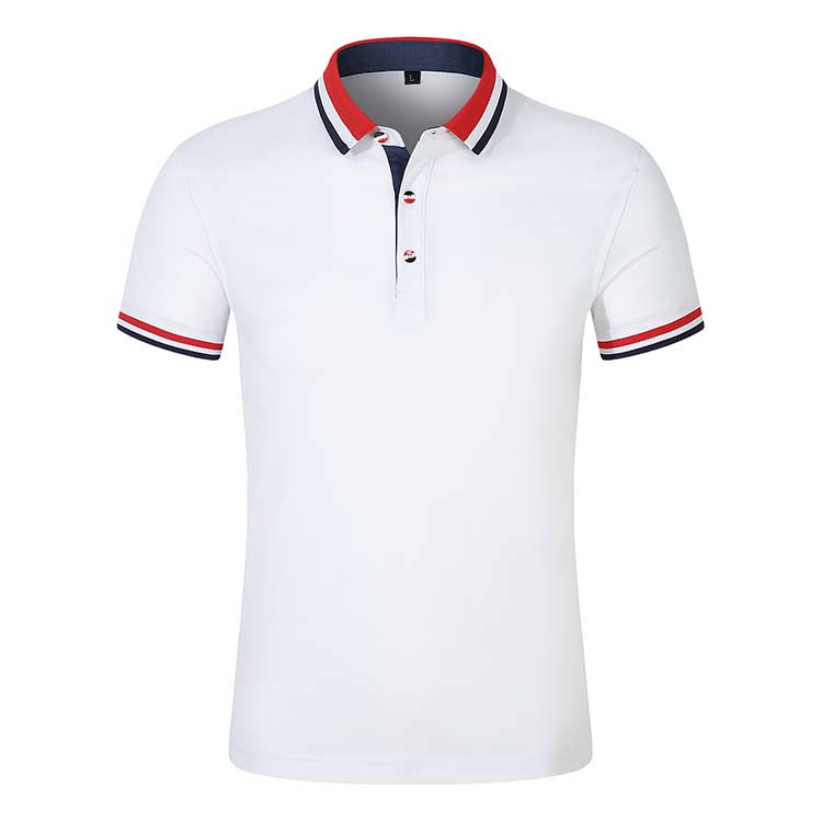 007school TYF 807 45 garen 210G ijszijde katoen piqué POLO (wit label) vrouwen S