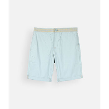 Oxbow Korte Broek  Effen bermuda met halfelastische taille OMERY