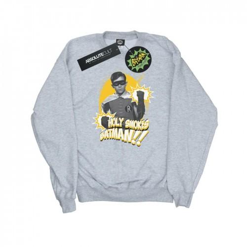 DC Comics Mens Batman TV Series Robin Holy s Sweatshirt XL grijs