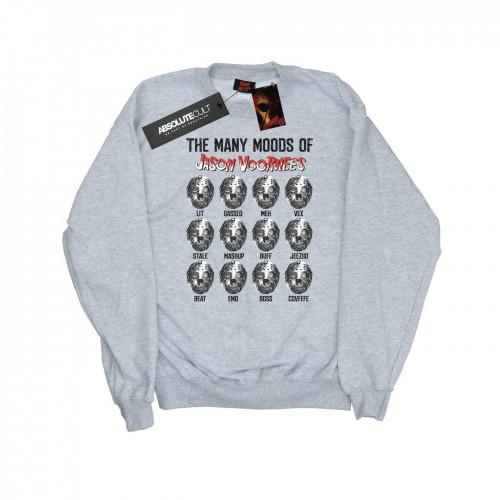 Pertemba FR - Apparel Friday 13th Mens The Many Moods Of Jason Voorhees Sweatshirt XL grijs