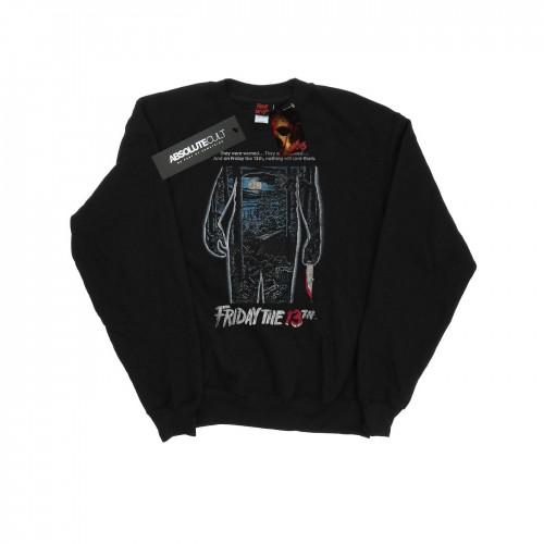 Pertemba FR - Apparel Friday 13th Mens Distressed Poster Sweatshirt L zwart