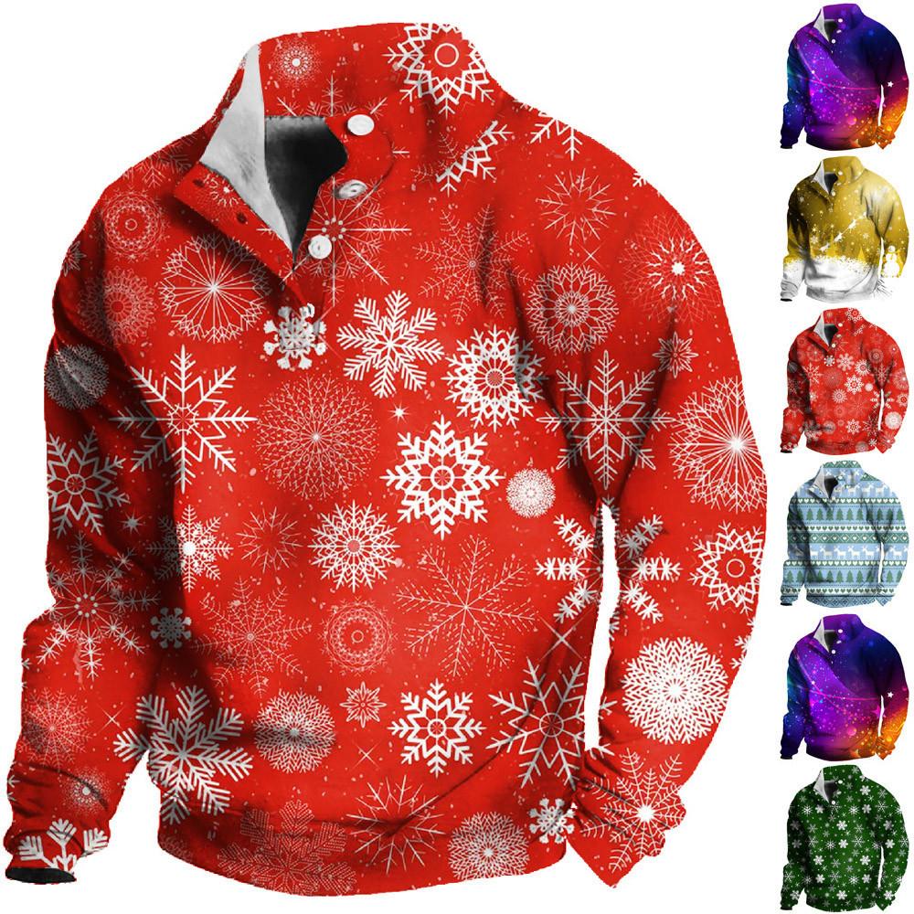 Ren Bag Lente en heren staande kraag sweatshirt is outdoor casual truien tops L donkergroene kleur