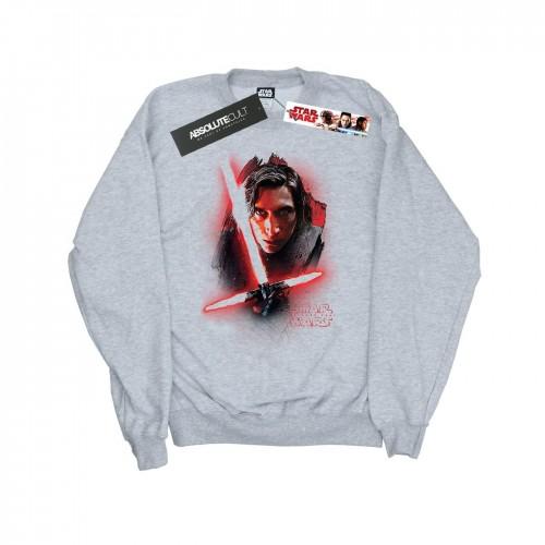 Star Wars Girls The Last Jedi Kylo Ren Brushed Sweatshirt 12-13 zwart