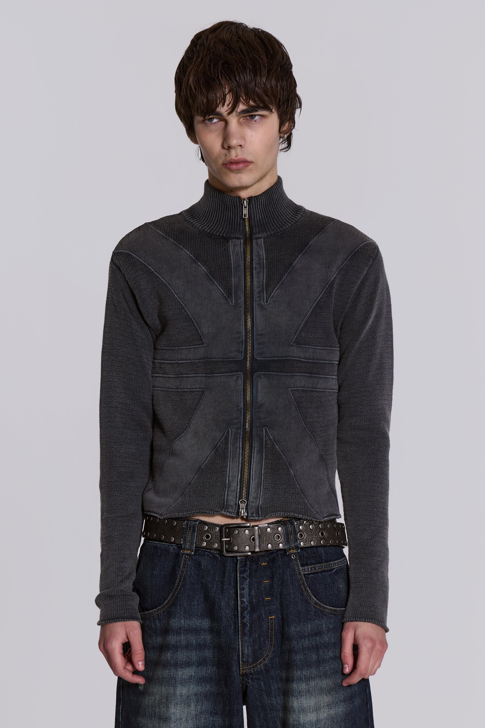 Jaded Man Nation Knit Track Top