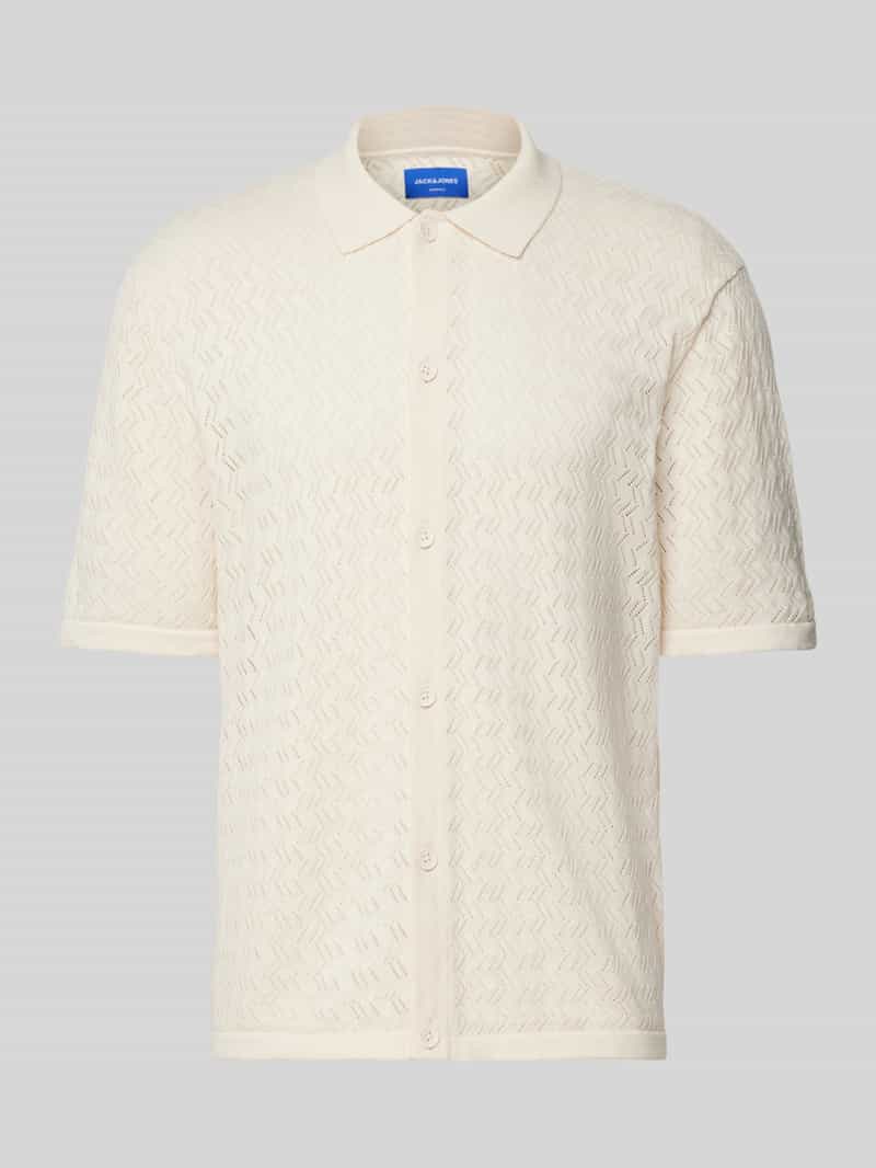 Jack & Jones Trui met polokraag JORTYLER KNIT SS POLO SN