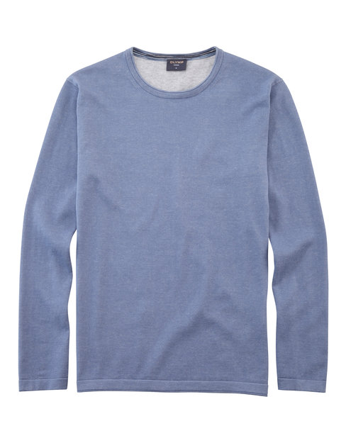 OLYMP Trui met ronde hals  brei casual