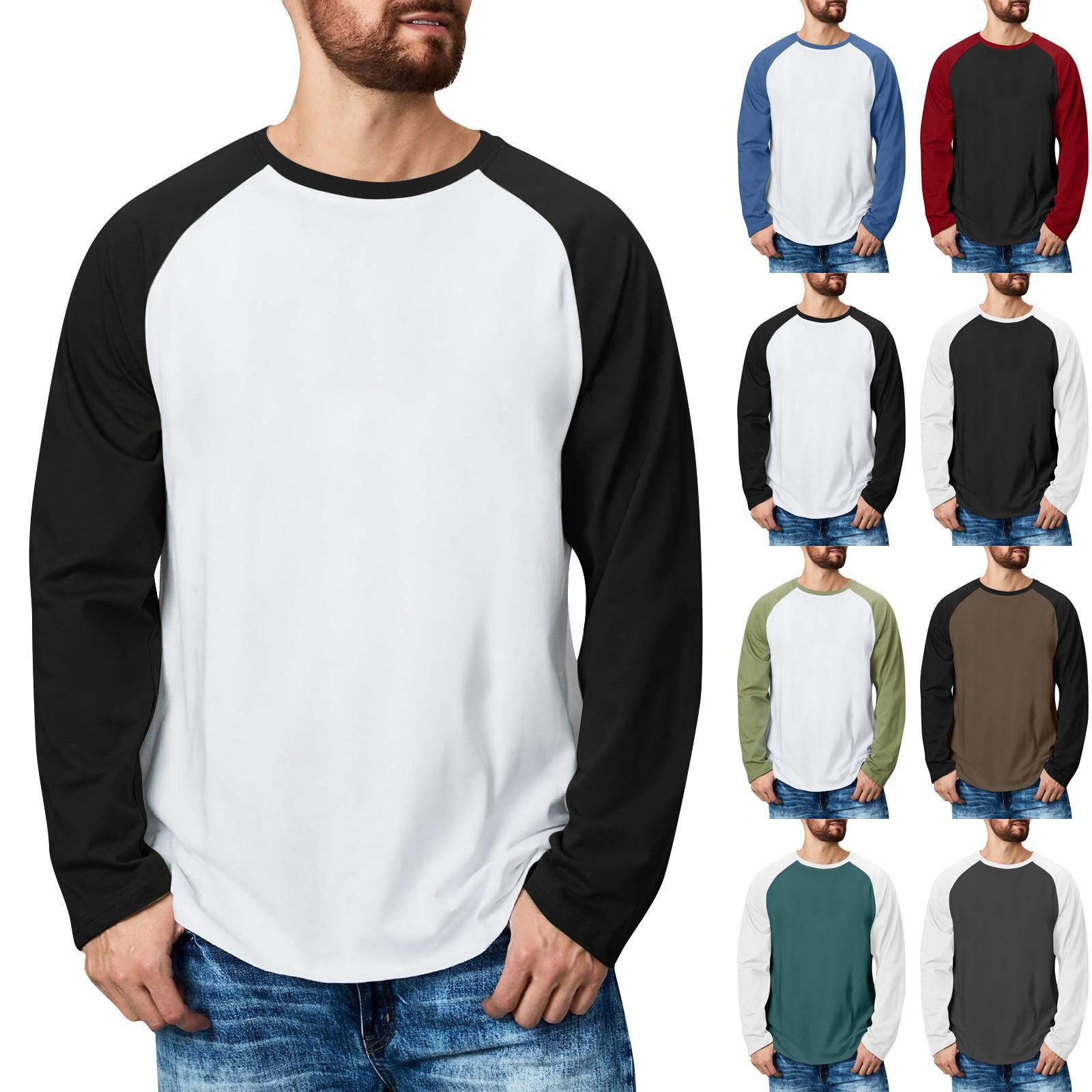 Zhengfuzhihai Lente en herfst herensweatshirt met staande kraag is outdoor casual truien tops L zwart