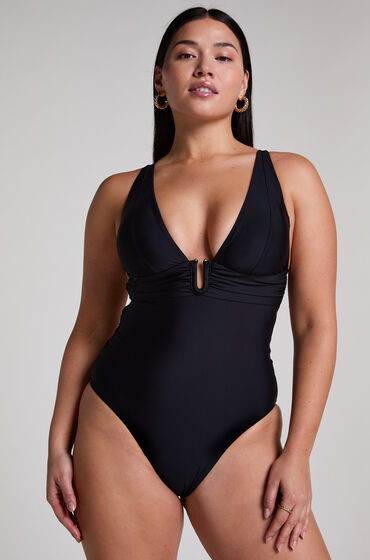 Hunkemöller Badpak Shaping Luna Zwart